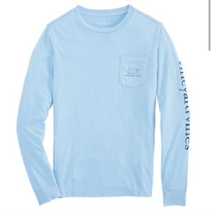 VINEYARD VINES Long Sleeve Pocket Tee